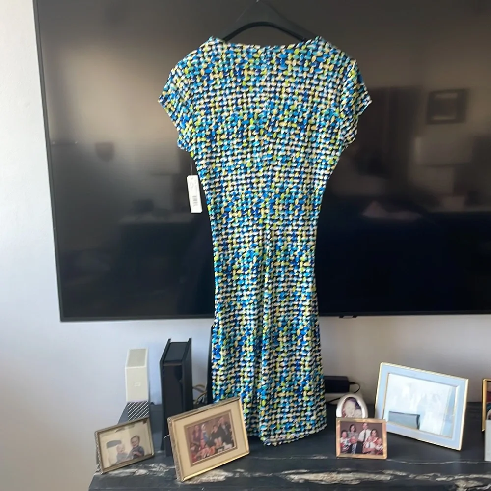 NWT Laundry by Shelli Segal faux wrap dress - Picture 5 of 6